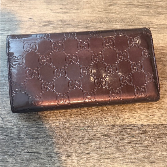 Gucci Chocolate Embossed wallet - Picture 8 of 8